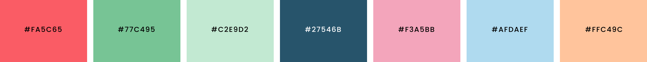 Belmondofoto Kleurenpalet